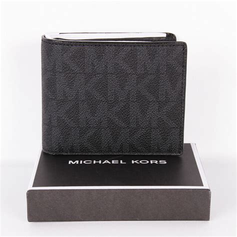 michael kors mens wallet gift set|michael kors discontinued wallets.